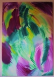 B23.Buskelunden. 70x100 cm. 7.500 Kr.
